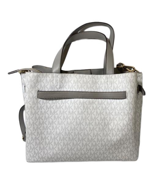 MICHAEL KORS（マイケル・コース）MICHAEL KORS (マイケル・コース) 2WAYバッグ ホワイトの古着・服飾アイテム