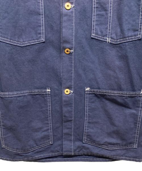 UNIVERSAL OVERALL（ユニバーサルオーバーオール）UNIVERSAL OVERALL (ユニバーサルオーバーオール) カバーオール ネイビー サイズ:38の古着・服飾アイテム