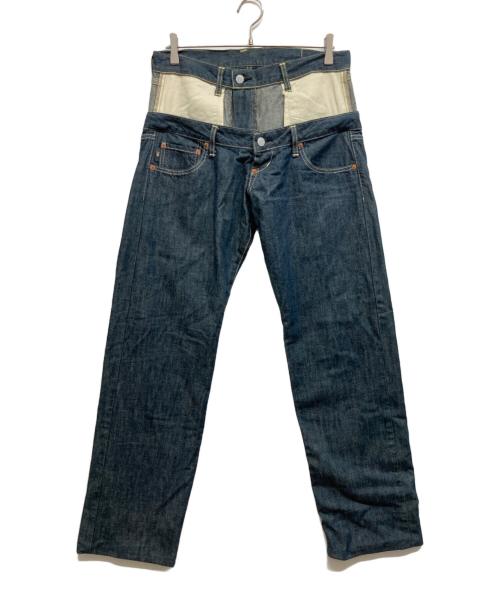 ￥JEANS（エンジーンズ）￥JEANS (エンジーンズ) デニムパンツ インディゴ サイズ:32の古着・服飾アイテム