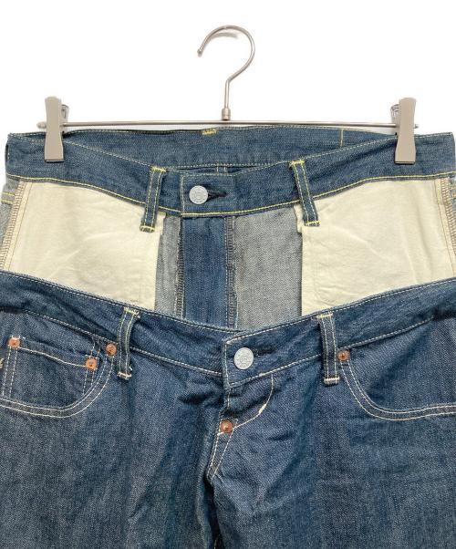￥JEANS（エンジーンズ）￥JEANS (エンジーンズ) デニムパンツ インディゴ サイズ:32の古着・服飾アイテム