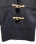 中古・古着 lot lamb (ロットラム) カシミヤ混ダッフルコート ネイビー サイズ:36：6000円