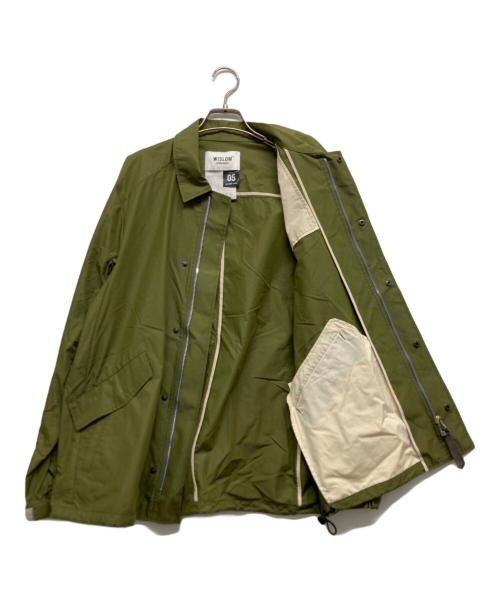 WISLOM（ウィズロム）WISLOM (ウィズロム) シャツブルゾン グリーン サイズ:記載なしの古着・服飾アイテム