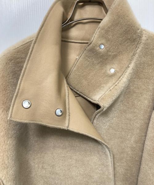 TODAYFUL（トゥデイフル）TODAYFUL (トゥデイフル) スタンドカラーボアジャケット ベージュ サイズ:38の古着・服飾アイテム