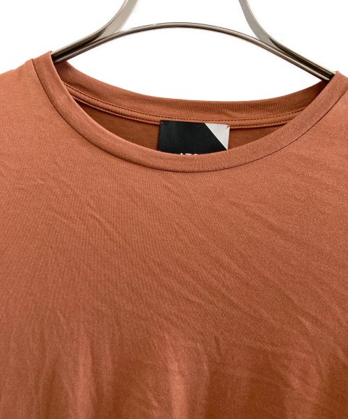 ATON（エイトン）ATON (エイトン) カットソーワンピース ブラウン サイズ:02の古着・服飾アイテム