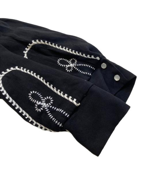 RNA（アールエヌエー）RNA (アールエヌエー) ウエスタンジャケット ブラック サイズ:Mの古着・服飾アイテム