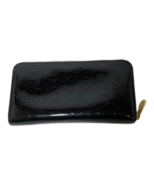 Christian Dior（クリスチャン ディオール）Christian Dior (クリスチャン ディオール) 長財布 ブラックの古着・服飾アイテム