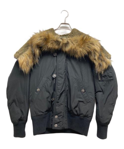 DIESEL（ディーゼル）DIESEL (ディーゼル) 中綿ジャケット ブラック サイズ:Sの古着・服飾アイテム