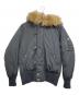DIESEL（ディーゼル）の古着「中綿ジャケット」｜ブラック