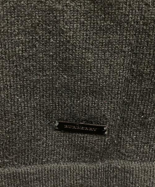 BURBERRY（バーバリー）BURBERRY (バーバリー) カシミヤニット ブラック サイズ:Mの古着・服飾アイテム