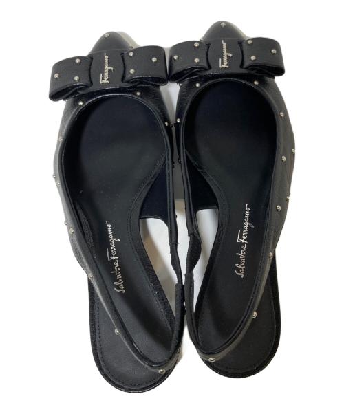 Salvatore Ferragamo（サルヴァトーレ フェラガモ）Salvatore Ferragamo (サルヴァトーレ フェラガモ) サンダル ブラック サイズ:24の古着・服飾アイテム