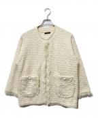 allurevilleアルアバイル）の古着「ブークレージャガードニットジャケット」｜アイボリー