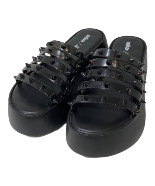 melissa（メリッサ）melissa (メリッサ) Jean Paul GAULTIER (ジャンポールゴルチェ) サンダル ブラック サイズ:23の古着・服飾アイテム