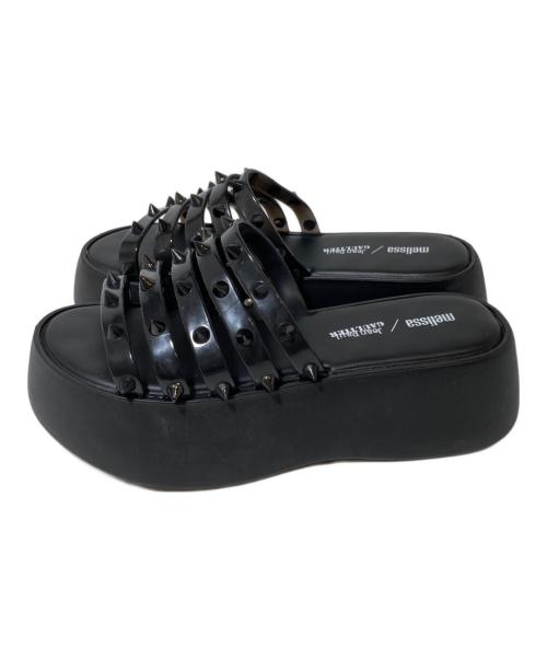 melissa（メリッサ）melissa (メリッサ) Jean Paul GAULTIER (ジャンポールゴルチェ) サンダル ブラック サイズ:23の古着・服飾アイテム