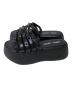 melissa (メリッサ) Jean Paul GAULTIER (ジャンポールゴルチェ) サンダル ブラック サイズ:23：8000円