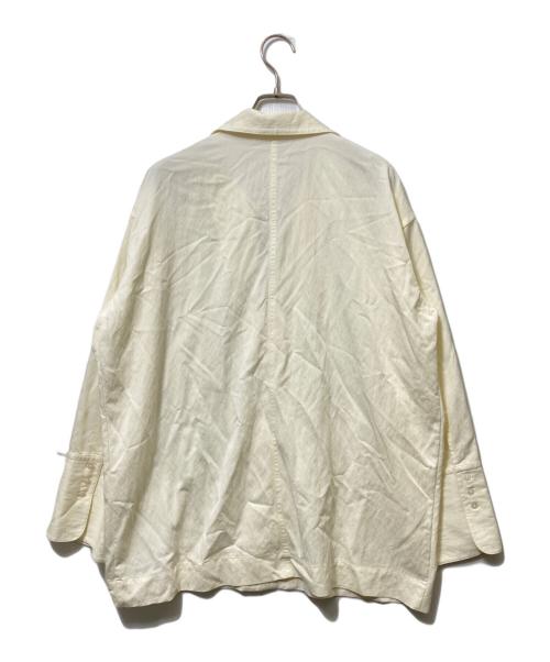 CLANE（クラネ）CLANE (クラネ) DEEP SKIPPER OVER SHIRT ベージュ サイズ:1の古着・服飾アイテム