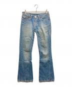 TRUE RELIGIONトゥルー レリジョン）の古着「フレアデニムパンツ」｜インディゴ