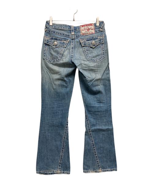 TRUE RELIGION（トゥルー レリジョン）TRUE RELIGION (トゥルー レリジョン) フレアデニムパンツ インディゴ サイズ:27の古着・服飾アイテム