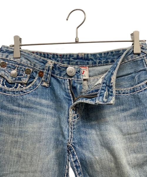TRUE RELIGION（トゥルー レリジョン）TRUE RELIGION (トゥルー レリジョン) フレアデニムパンツ インディゴ サイズ:27の古着・服飾アイテム