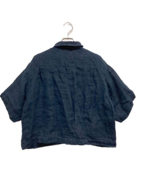 AURALEE（オーラリー）AURALEE (オーラリー) リネンシャツ ネイビー サイズ:1の古着・服飾アイテム