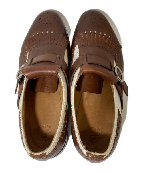 BARBANERA（バルバネッラ）barbanera (バルバネッラ) コンビネーションレザーシューズ ブラウン サイズ:7の古着・服飾アイテム