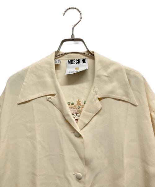 MOSCHINO（モスキーノ）MOSCHINO (モスキーノ) 半袖シャツ ホワイト サイズ:38の古着・服飾アイテム