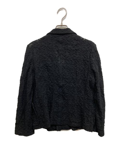tricot COMME des GARCONS（トリココムデギャルソン）tricot COMME des GARCONS (トリココムデギャルソン) レースジャケット ブラック サイズ:Mの古着・服飾アイテム
