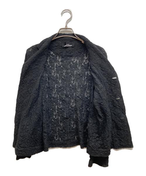 tricot COMME des GARCONS（トリココムデギャルソン）tricot COMME des GARCONS (トリココムデギャルソン) レースジャケット ブラック サイズ:Mの古着・服飾アイテム