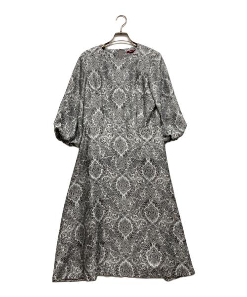 AMACA（アマカ）AMACA (アマカ) 総柄ワンピース ホワイト サイズ:Mの古着・服飾アイテム