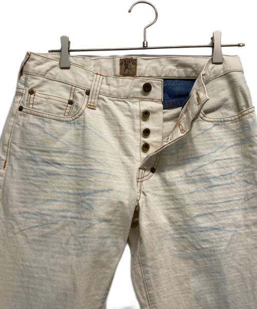 PRPS（ピーアルピーエス）PRPS (ピーアルピーエス) ブリーチホワイトデニム インディゴ サイズ:30の古着・服飾アイテム