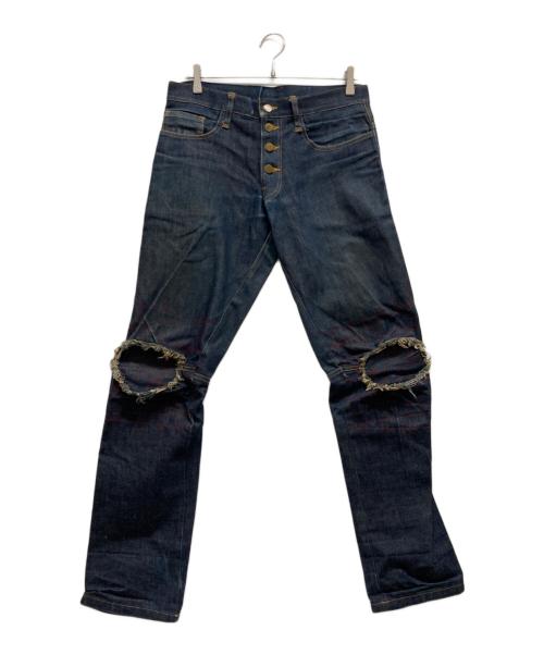NEMETH（ネメス）Nemeth (ネメス) 立体裁断デニムパンツ インディゴ サイズ:記載なしの古着・服飾アイテム