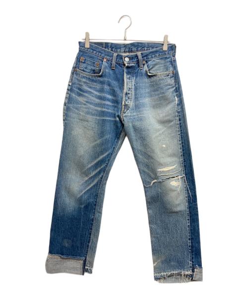 DENIME（ドゥニーム）DENIME (ドゥニーム) 再構築デニムパンツ インディゴ サイズ:32の古着・服飾アイテム