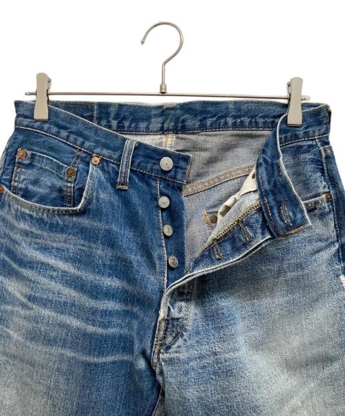 DENIME（ドゥニーム）DENIME (ドゥニーム) 再構築デニムパンツ インディゴ サイズ:32の古着・服飾アイテム