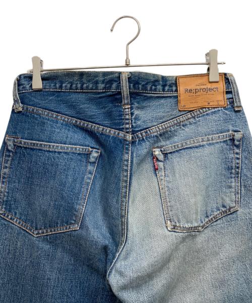 DENIME（ドゥニーム）DENIME (ドゥニーム) 再構築デニムパンツ インディゴ サイズ:32の古着・服飾アイテム