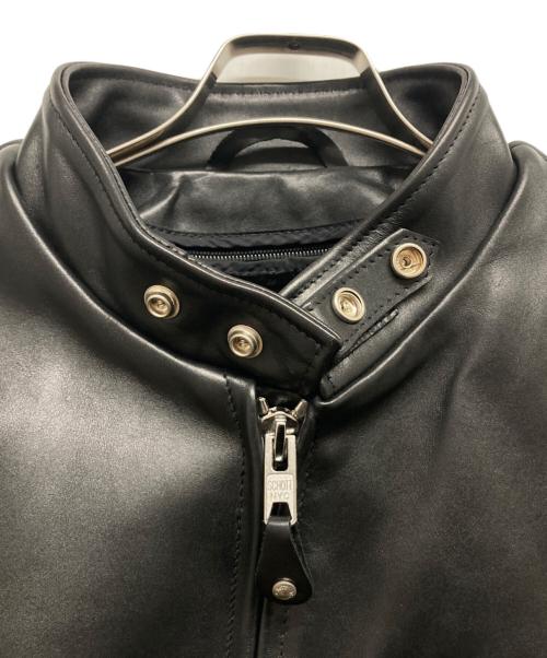 Schott（ショット）Schott (ショット) ライナー付きシングルライダースジャケット ブラック サイズ:44の古着・服飾アイテム