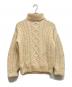 GUERNSEY WOOLLENS (ガンジーウーレンズ) ウールニット ベージュ サイズ:S：4000円