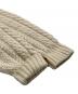 中古・古着 GUERNSEY WOOLLENS (ガンジーウーレンズ) ウールニット ベージュ サイズ:S：4000円