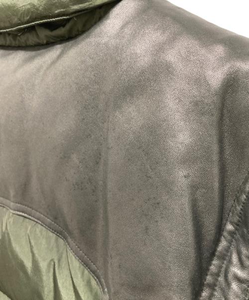 DIESEL（ディーゼル）DIESEL (ディーゼル) ダウンジャケット グリーン サイズ:Lの古着・服飾アイテム