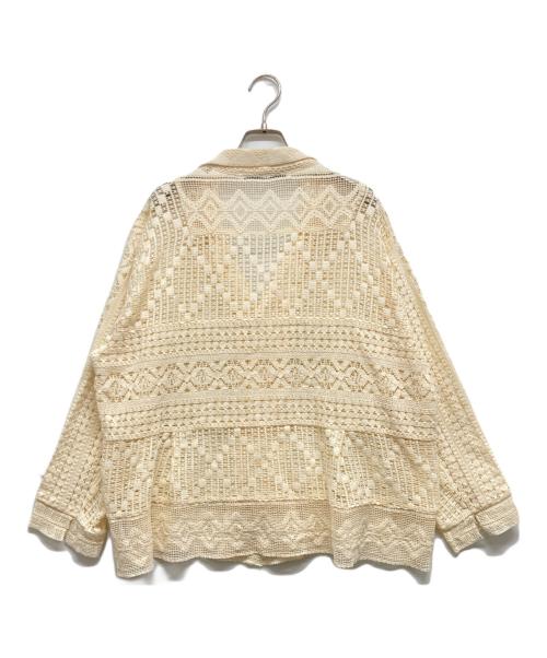 FRAMeWORK（フレームワーク）FRAMeWORK (フレームワーク) アンティークレースOPカラーシャツ ホワイト サイズ:記載なしの古着・服飾アイテム