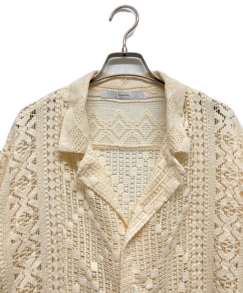 FRAMeWORK（フレームワーク）FRAMeWORK (フレームワーク) アンティークレースOPカラーシャツ ホワイト サイズ:記載なしの古着・服飾アイテム