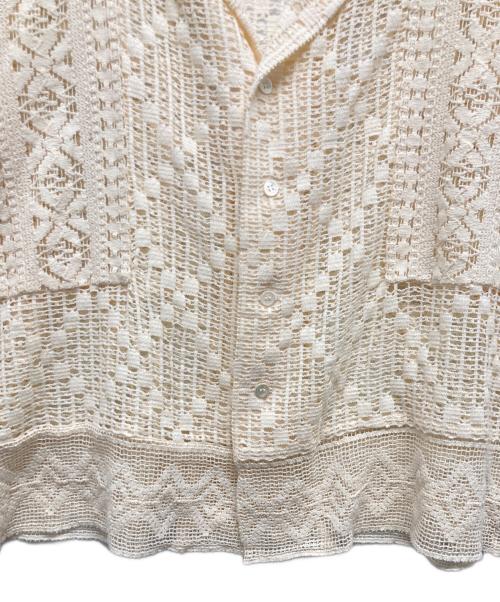 FRAMeWORK（フレームワーク）FRAMeWORK (フレームワーク) アンティークレースOPカラーシャツ ホワイト サイズ:記載なしの古着・服飾アイテム