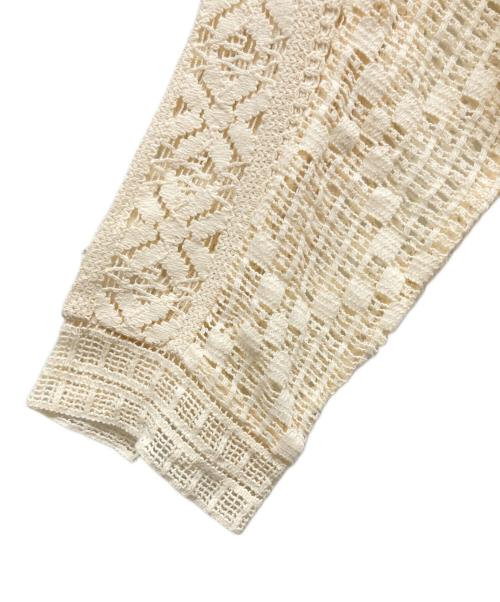 FRAMeWORK（フレームワーク）FRAMeWORK (フレームワーク) アンティークレースOPカラーシャツ ホワイト サイズ:記載なしの古着・服飾アイテム