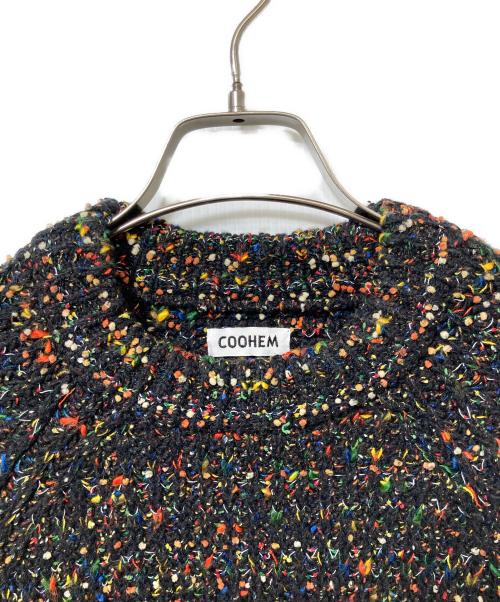 Coohem（コーヘン）Coohem (コーヘン) ニット ブラック サイズ:Lの古着・服飾アイテム