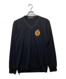 philipp plein（フィリッププレイン）の古着「ニット」｜ブラック