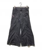 DIESELディーゼル）の古着「デニムパンツ」｜ブラック