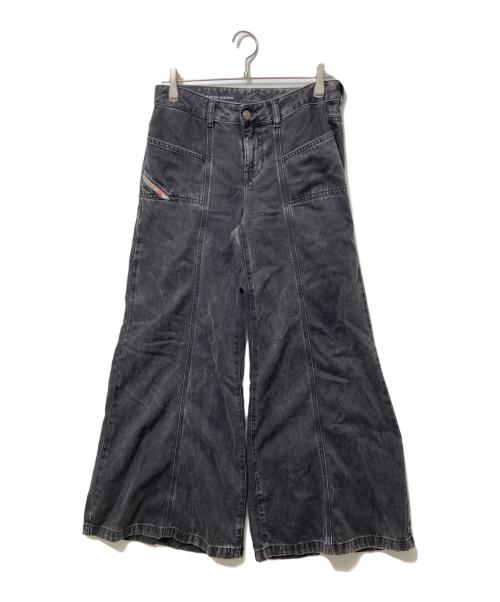 DIESEL（ディーゼル）DIESEL (ディーゼル) デニムパンツ ブラック サイズ:27の古着・服飾アイテム
