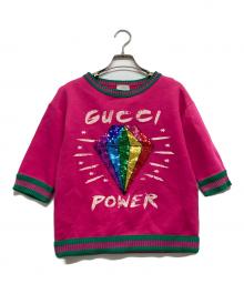 GUCCI（グッチ）の古着「スウェット」｜ショッキングピンク