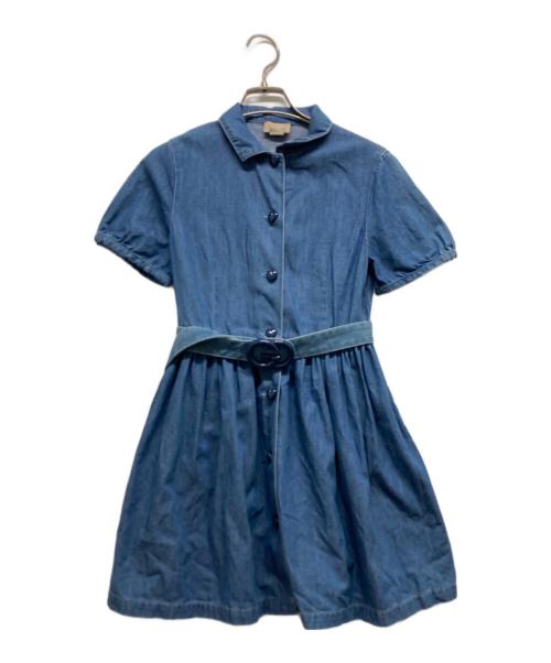 GUCCI（グッチ）GUCCI (グッチ) ワンピース スカイブルー サイズ:150の古着・服飾アイテム