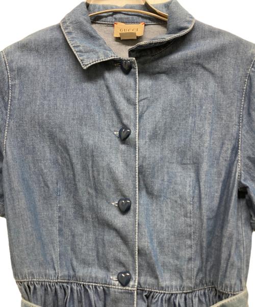 GUCCI（グッチ）GUCCI (グッチ) ワンピース スカイブルー サイズ:150の古着・服飾アイテム