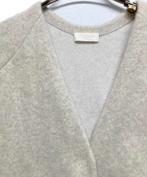 BALLSEY（ボールジィ）BALLSEY (ボールジィ) ダブルフェイスカーディガン ホワイト サイズ:Sの古着・服飾アイテム
