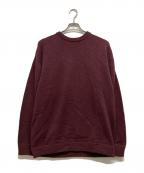 crepusculeクレプスキュール）の古着「Whole Garment L/S Knit」｜レッド